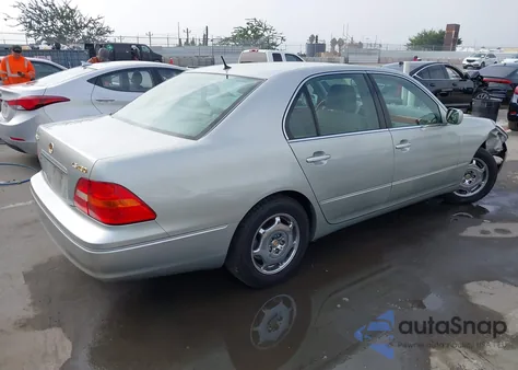 2002 Lexus Ls 430 z USA, uszkodzony, nr VIN JTHBN30F520056968